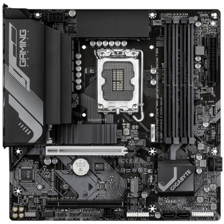 Материнська плата GIGABYTE B760M GAMING X DDR4 GEN5 (B760M GAMING X DDR4 GEN5) (Socket 1700, Intel B760, Micro-ATX)