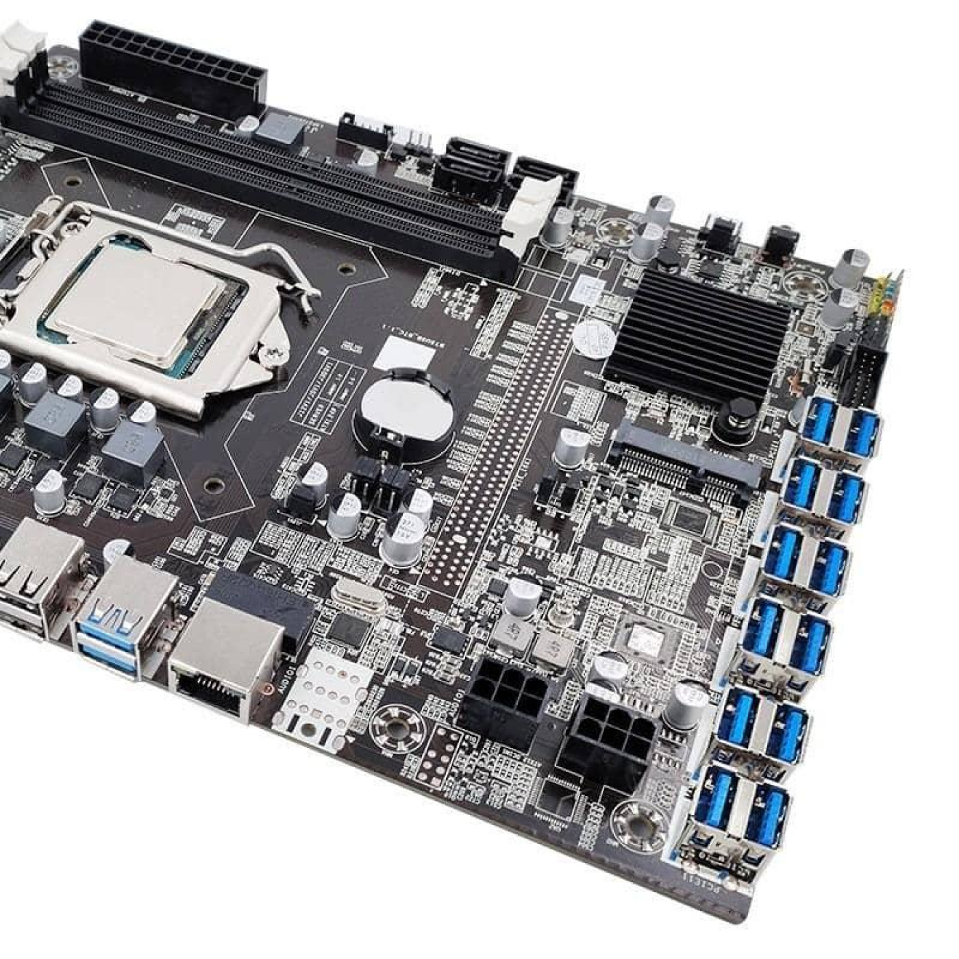 Материнська плата USB BTC (B75 USB BTC) (Socket 1155, Intel B75, ATX) Б/в