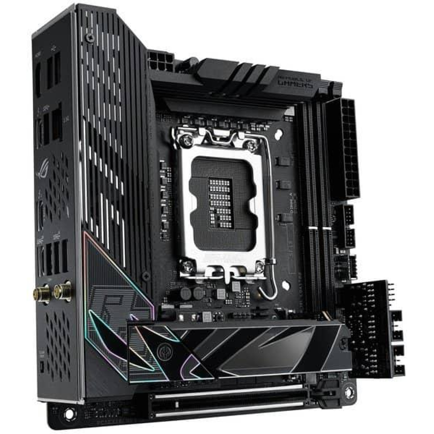 Материнська плата ASUS ROG STRIX Z790-I GAMING WIFI (ROG STRIX Z790-I GAMING WIFI) (Socket 1700, Intel Z790, ATX) Б/в