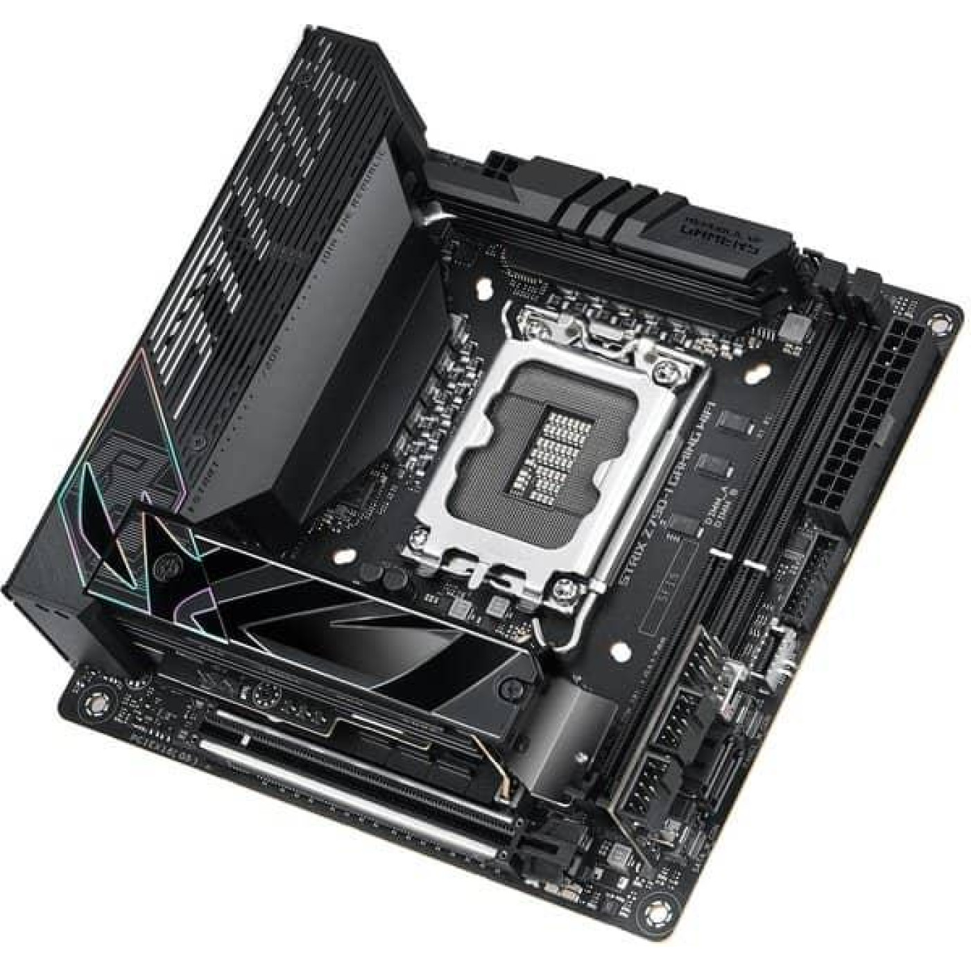 Материнська плата ASUS ROG STRIX Z790-I GAMING WIFI (ROG STRIX Z790-I GAMING WIFI) (Socket 1700, Intel Z790, ATX) Б/в