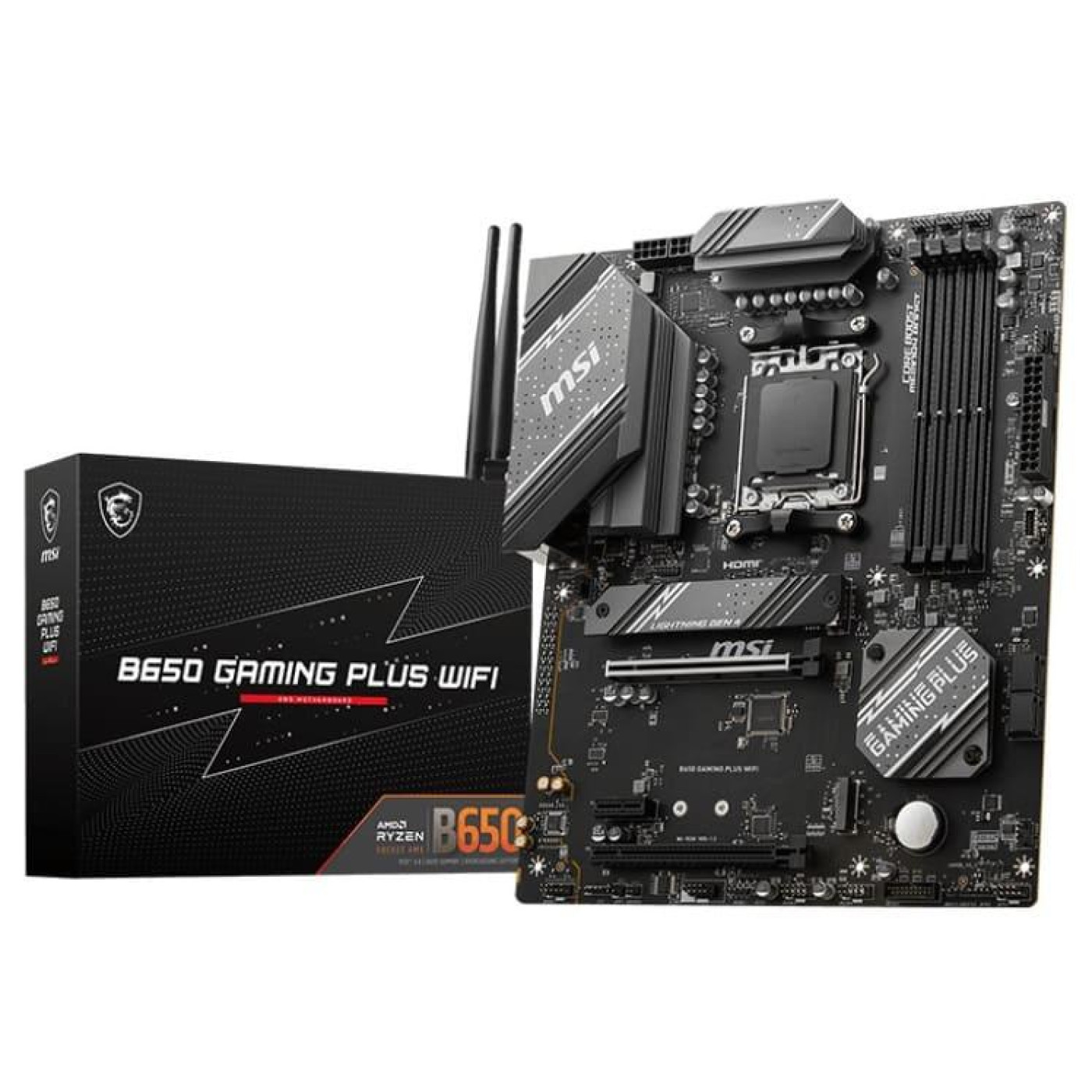 Материнська плата MSI B650 GAMING PLUS WIFI (B650 GAMING PLUS WIFI) (Socket AM5, AMD B650, ATX)