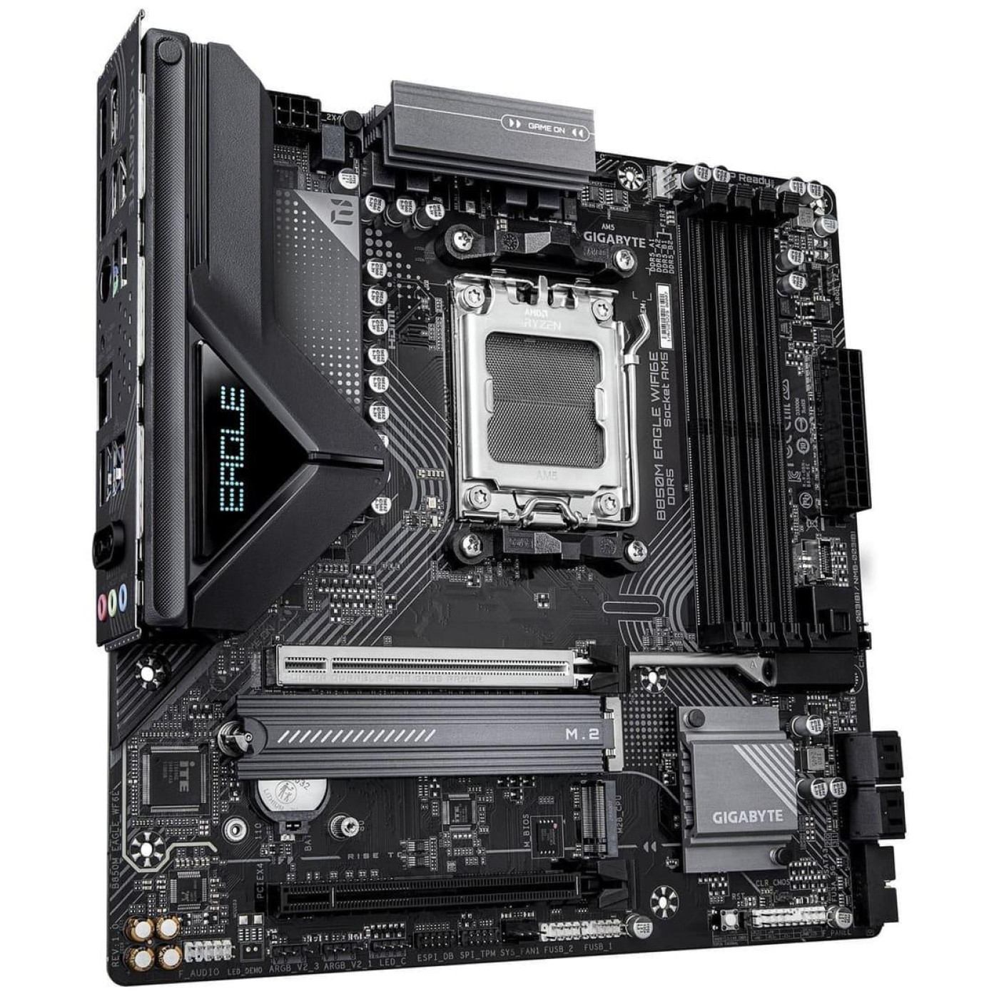 Материнська плата Gigabyte B850M EAGLE WIFI6E (B850M EAGLE WIFI6E) (Socket AM5, AMD B850, Micro-ATX)