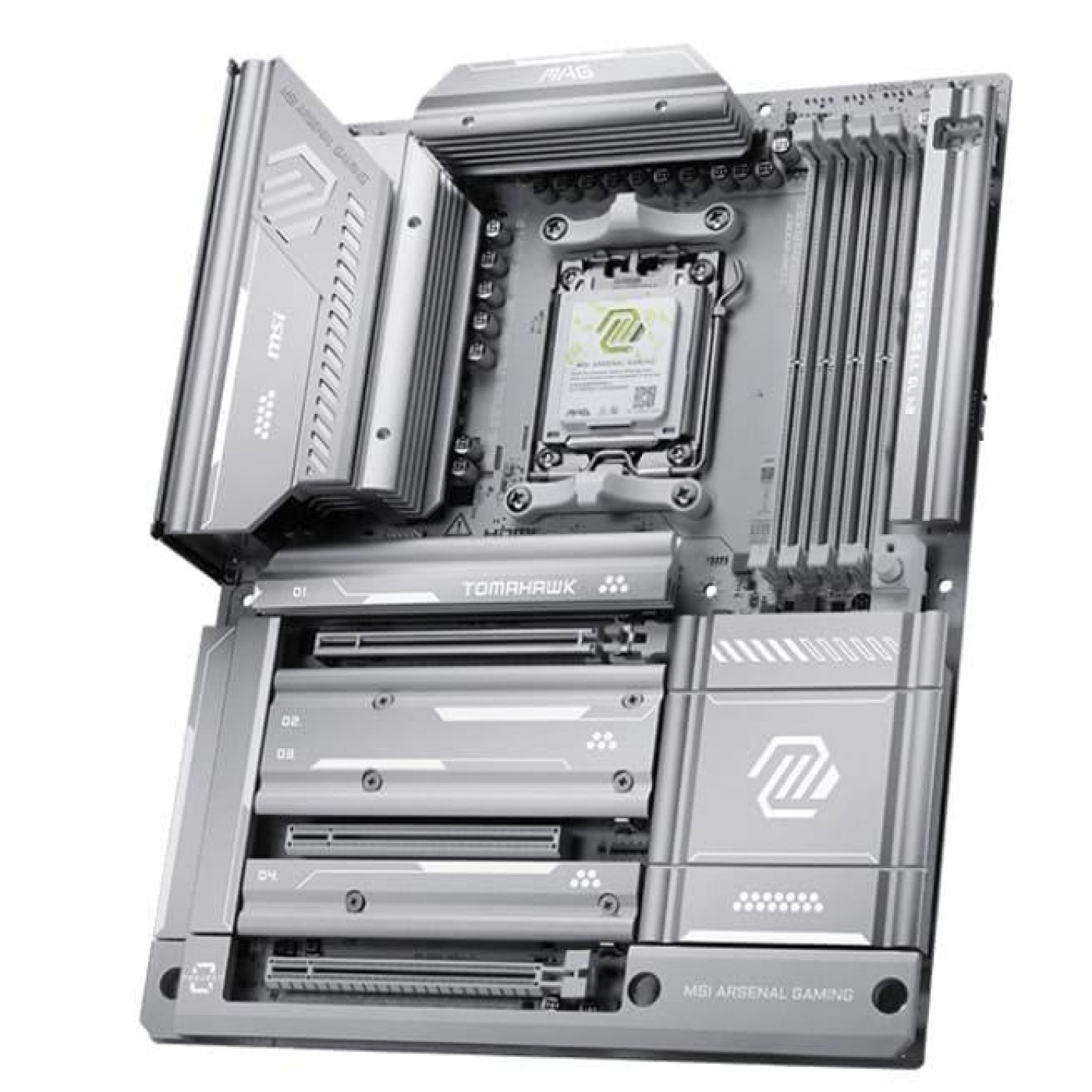 Материнская плата MSI MAG X870E TOMAHAWK MAX WIFI PZ (MAG X870E TOMAHAWK MAX WIFI PZ) (Socket AM5, AMD X870E, ATX)