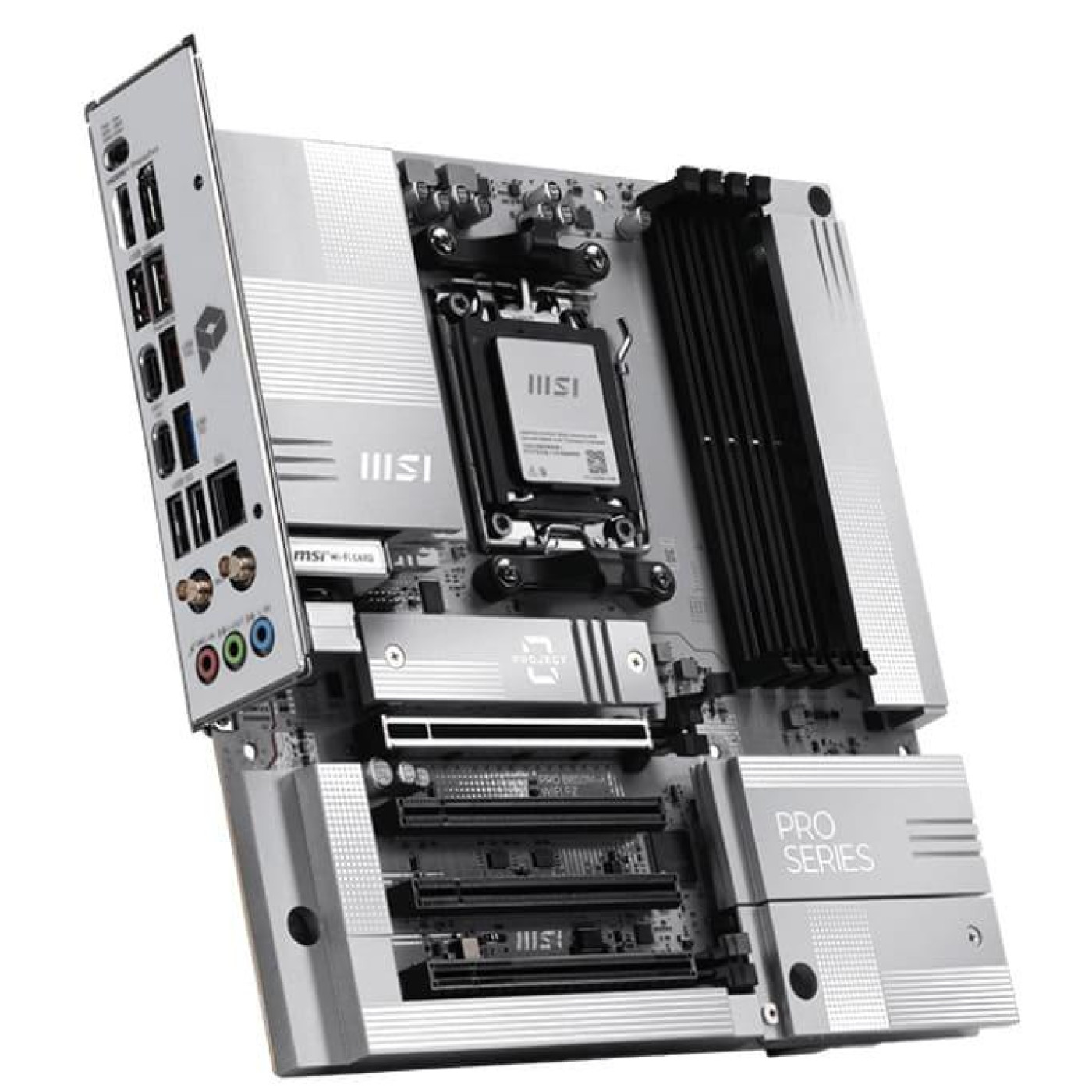 Материнська плата MSI PRO B850M-A WIFI PZ (PRO B850M-A WIFI PZ) (Socket AM5, AMD B850, Micro-ATX)
