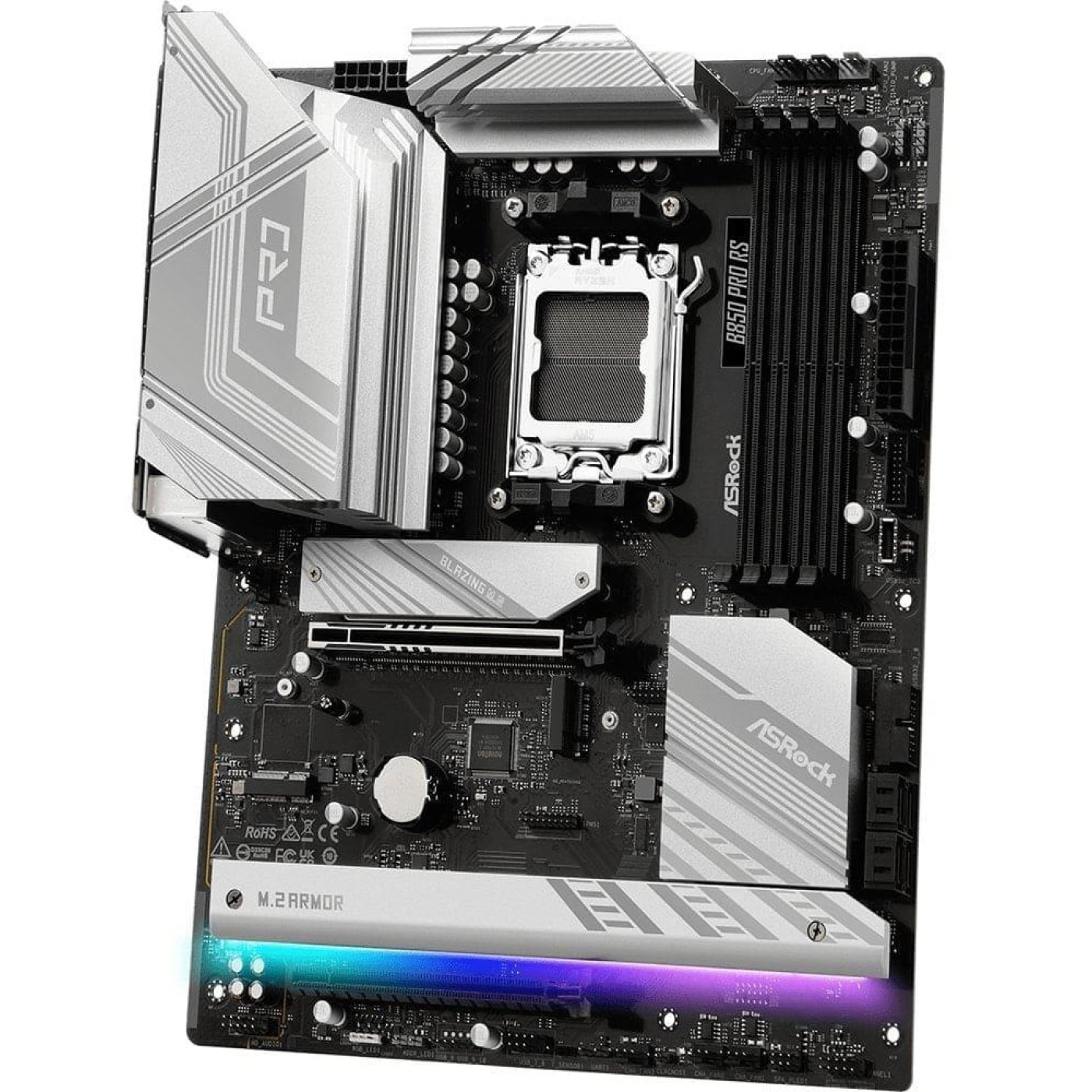 Материнська плата AsRock B850 PRO RS (B850 PRO RS) (Socket AM5, AMD B850, ATX)
