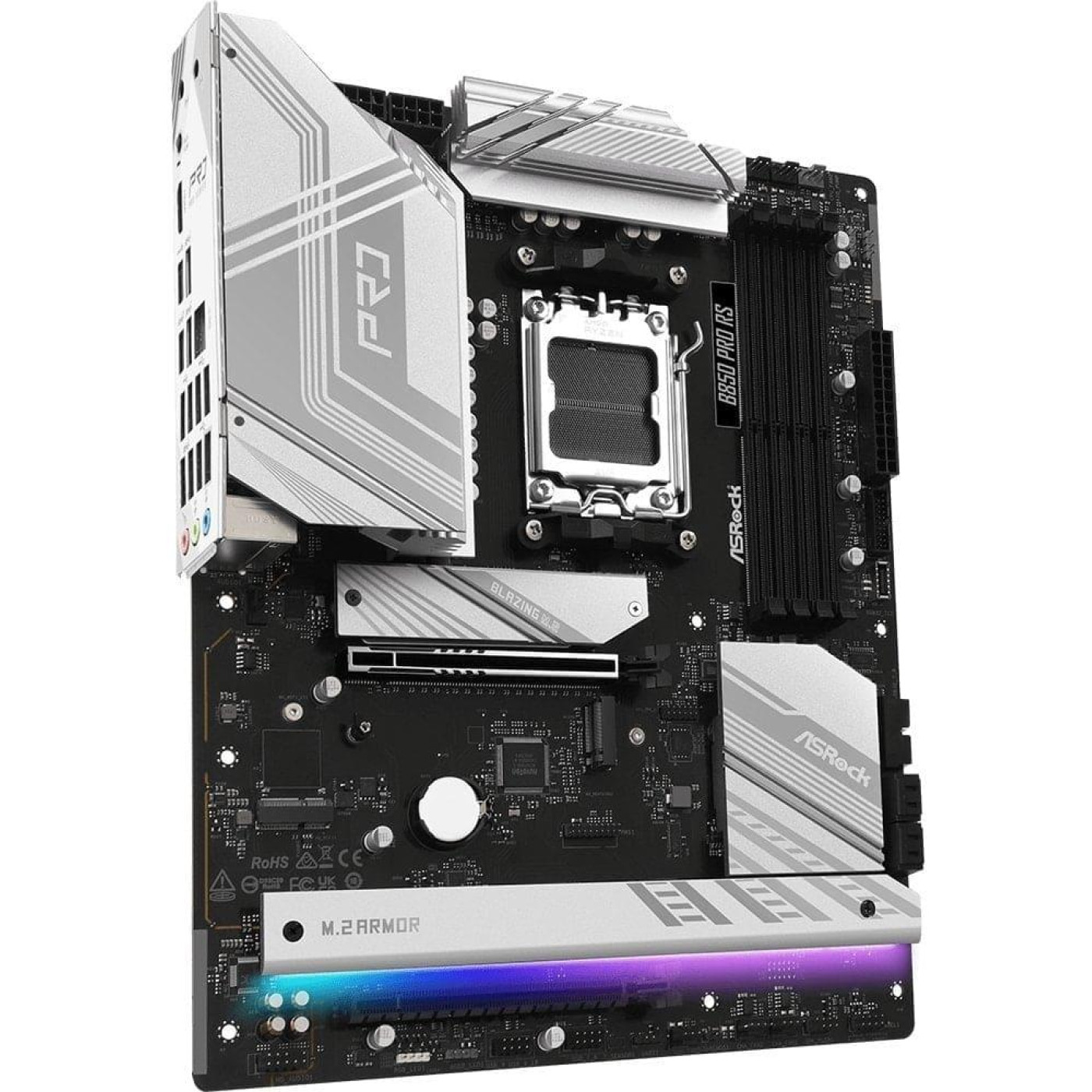Материнська плата AsRock B850 PRO RS (B850 PRO RS) (Socket AM5, AMD B850, ATX)