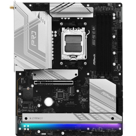 Материнська плата AsRock B850 PRO RS WIFI (B850 PRO RS WIFI) (Socket AM5, AMD B850, ATX)