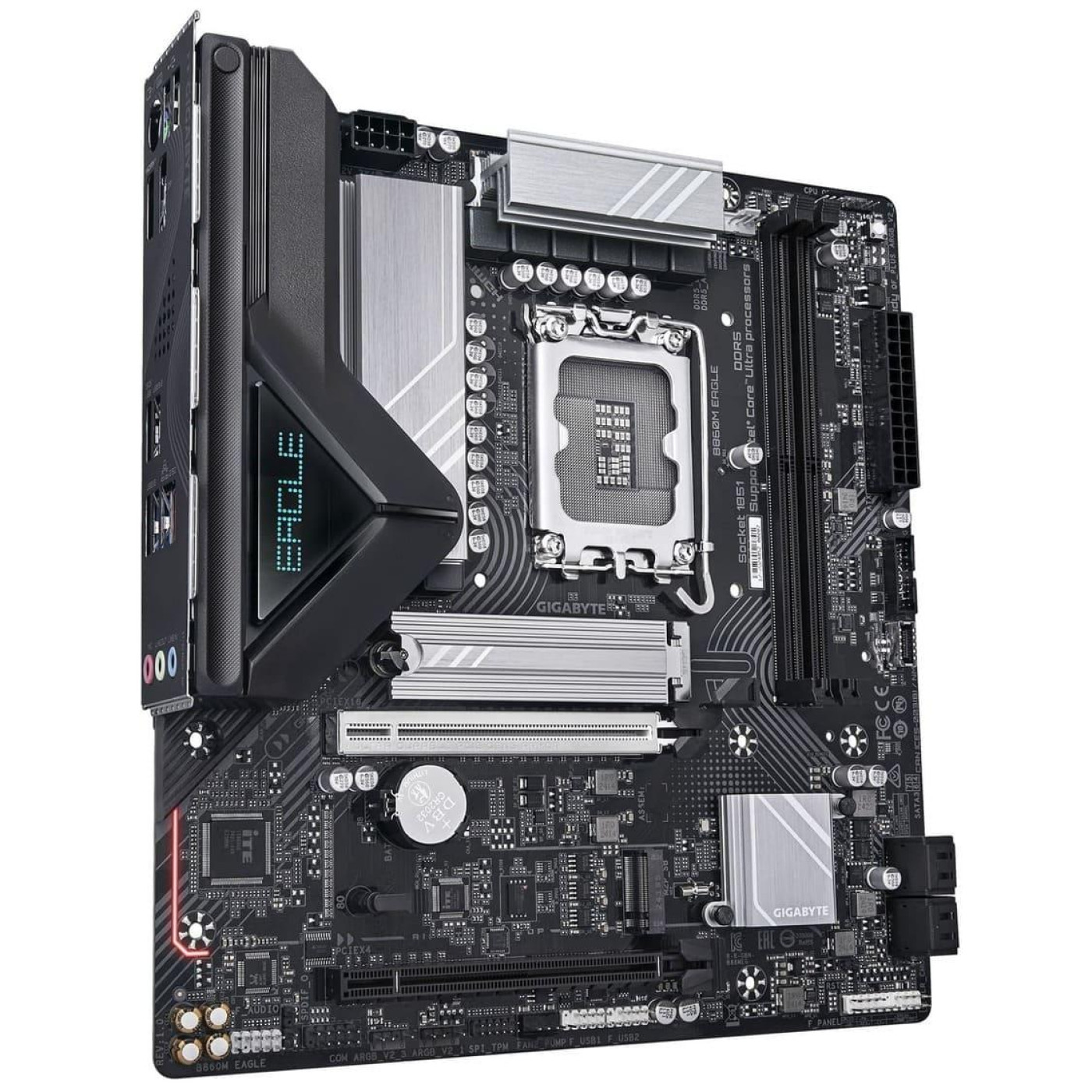 Материнська плата Gigabyte B860M EAGLE (B860M EAGLE) (Socket 1851, Intel B860, Micro-ATX)