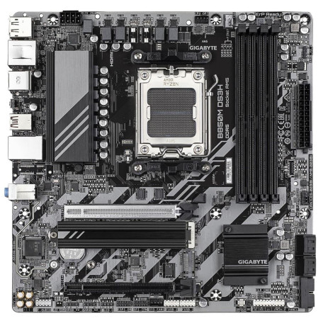 Материнська плата Gigabyte B850M DS3H (B850M DS3H) (Socket AM5, AMD B850, Micro-ATX)