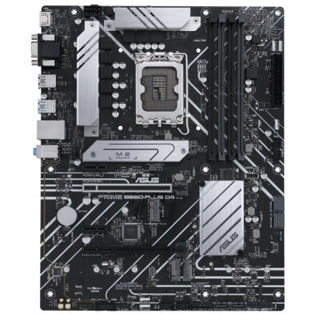 Материнська плата ASUS PRIME B660-PLUS D4 (PRIME B660-PLUS D4) (Socket 1700, Intel B660, ATX)
