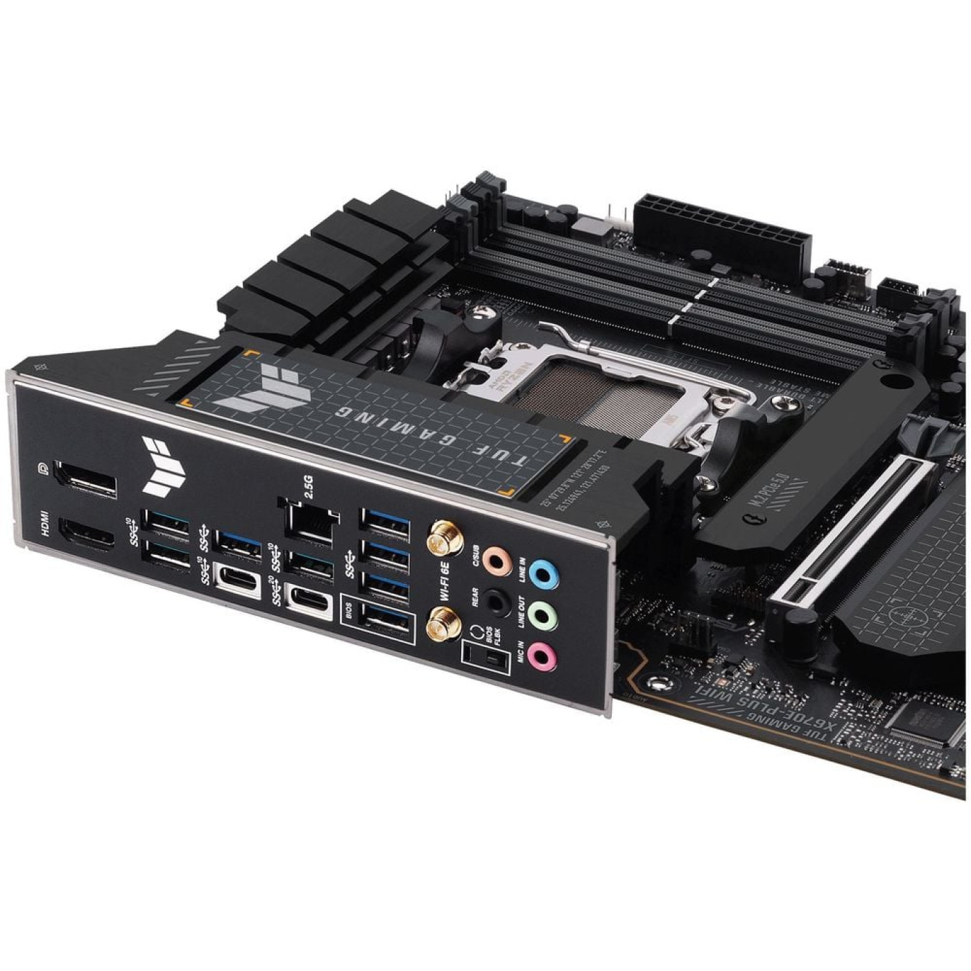 Материнська плата ASUS TUF GAMING X670E-PLUS WIFI (TUF GAMING X670E-PLUS WIFI) (Socket AM5, AMD X670, ATX) Б/в