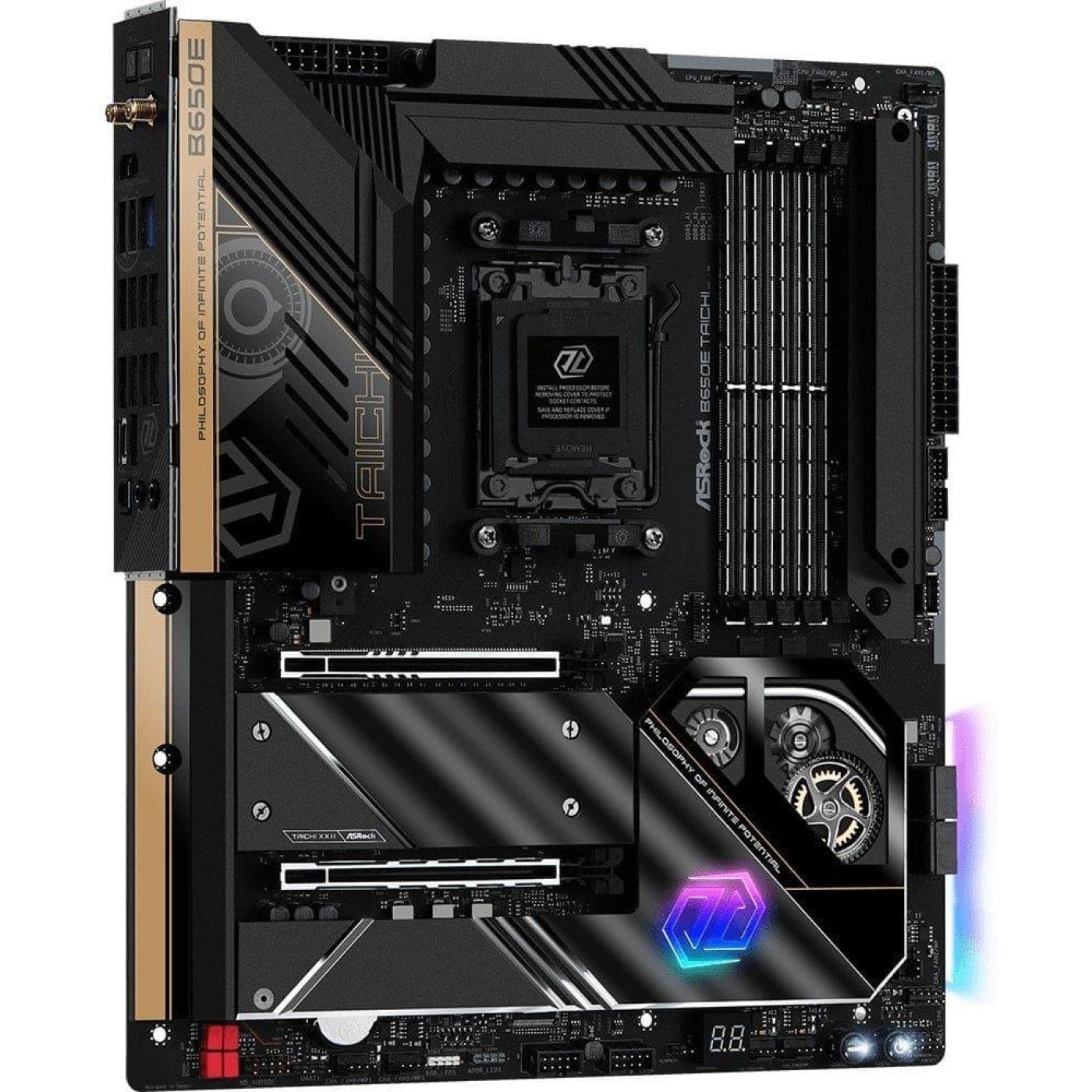 Материнська плата AsRock B650E Taichi (B650E TAICHI) (Socket AM5, AMD B650, E-ATX)