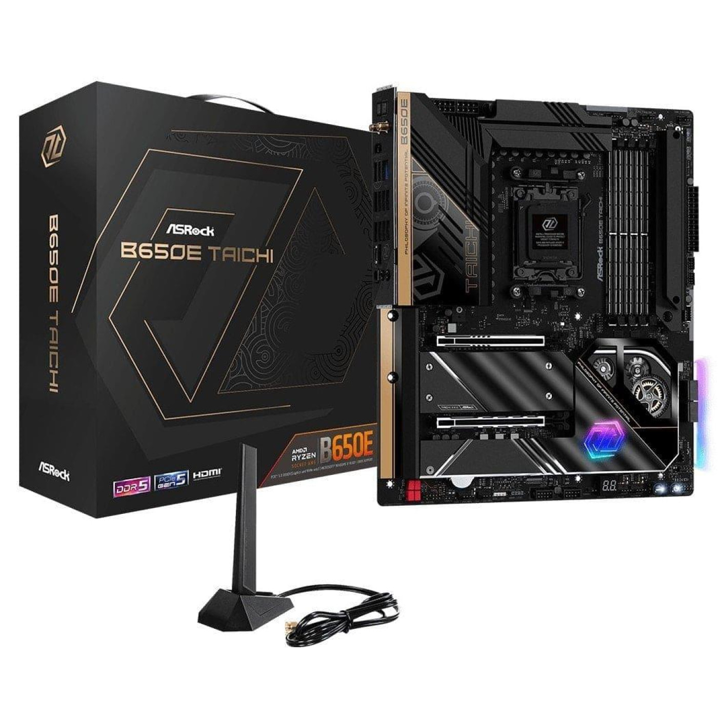 Материнська плата AsRock B650E Taichi (B650E TAICHI) (Socket AM5, AMD B650, E-ATX)