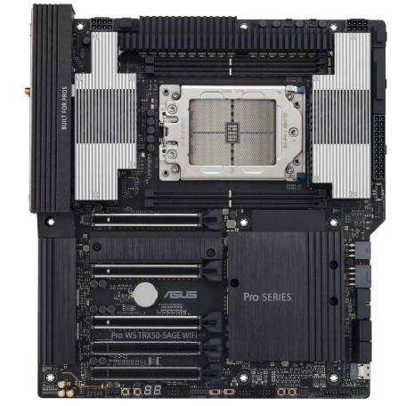 Материнська плата ASUS PRO WS TRX50-SAGE WIFI (PRO WS TRX50-SAGE WIFI) (Socket TR5, AMD TRX50, CEB)