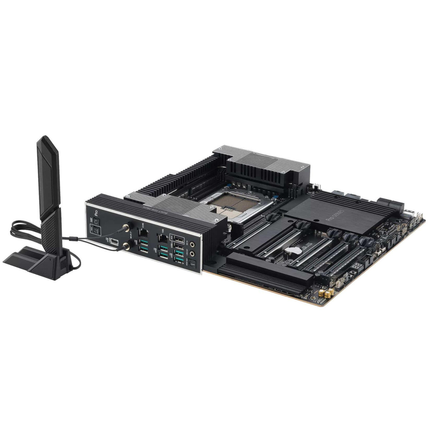 Материнська плата ASUS PRO WS TRX50-SAGE WIFI (PRO WS TRX50-SAGE WIFI) (Socket TR5, AMD TRX50, CEB)