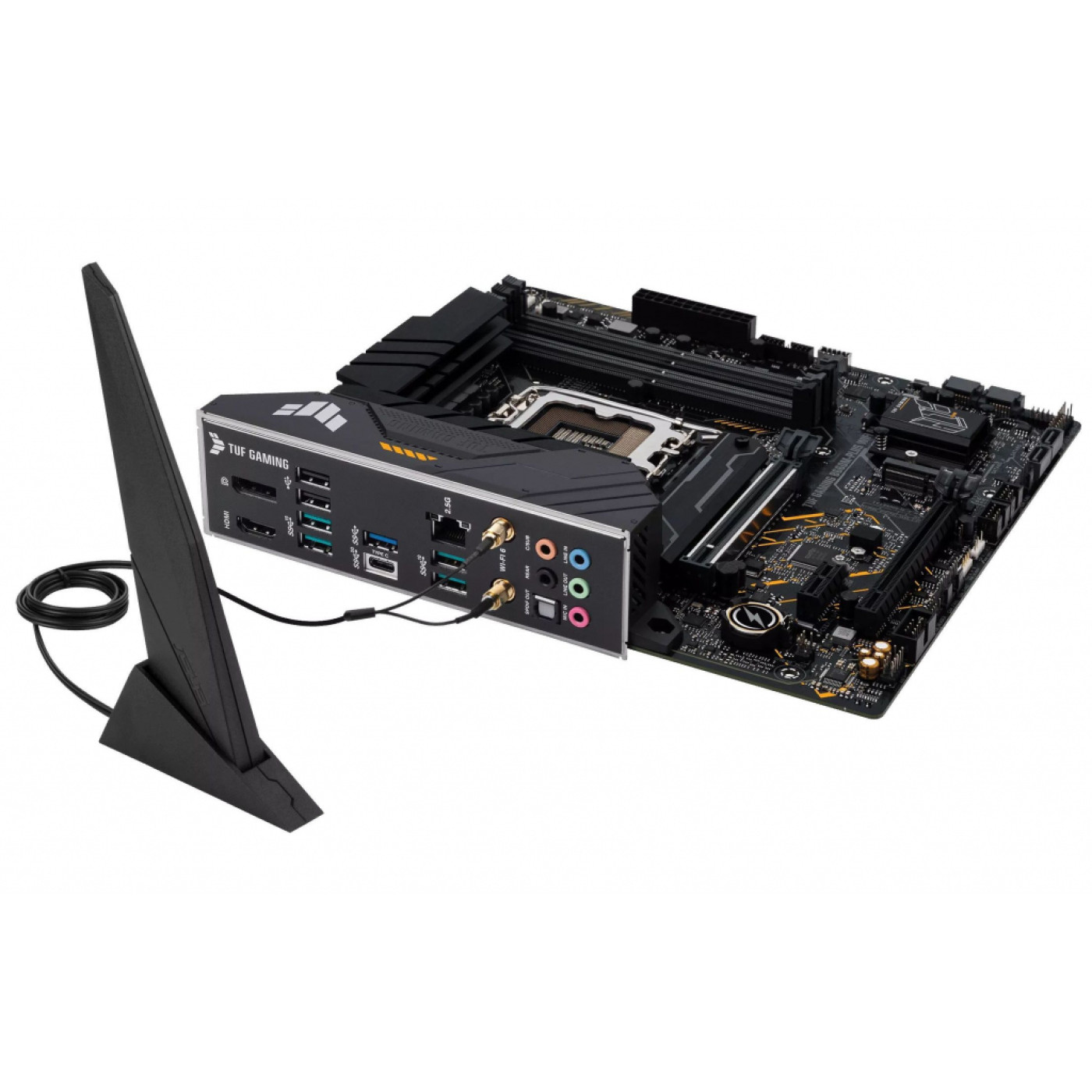 Материнська плата ASUS TUF Gaming B660M-PLUS WIFI D4 (TUF GAMING B660M-PLUS WIFI D4) (Socket 1700, Intel B660, Micro-ATX) Б/в