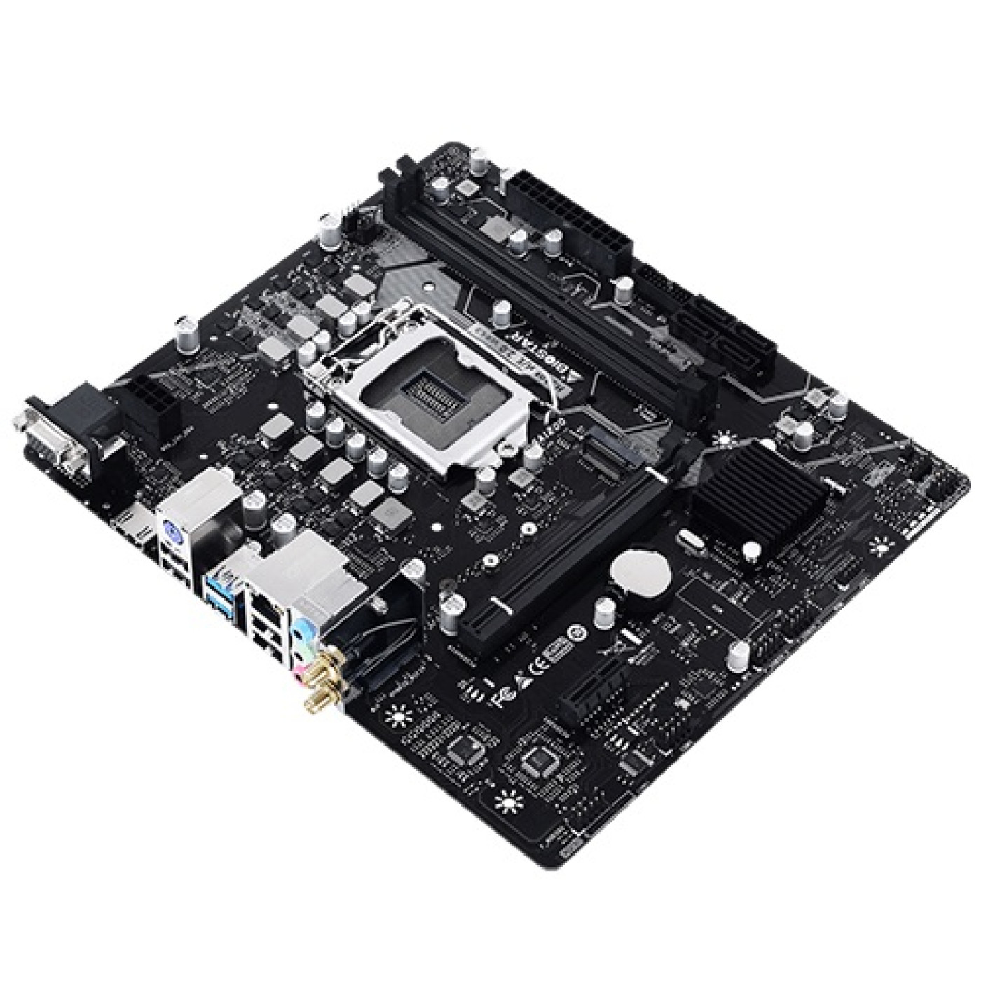Материнська плата Biostar H510MH 2.0 (H510MH 2.0) (Socket 1200, Intel H510, Micro-ATX) Б/в