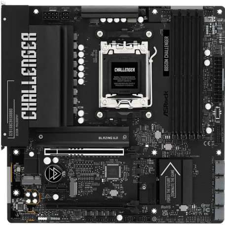 Материнська плата ASRock B850M CHALLENGER (B850M CHALLENGER) (Socket AM5, AMD B850, Micro-ATX)
