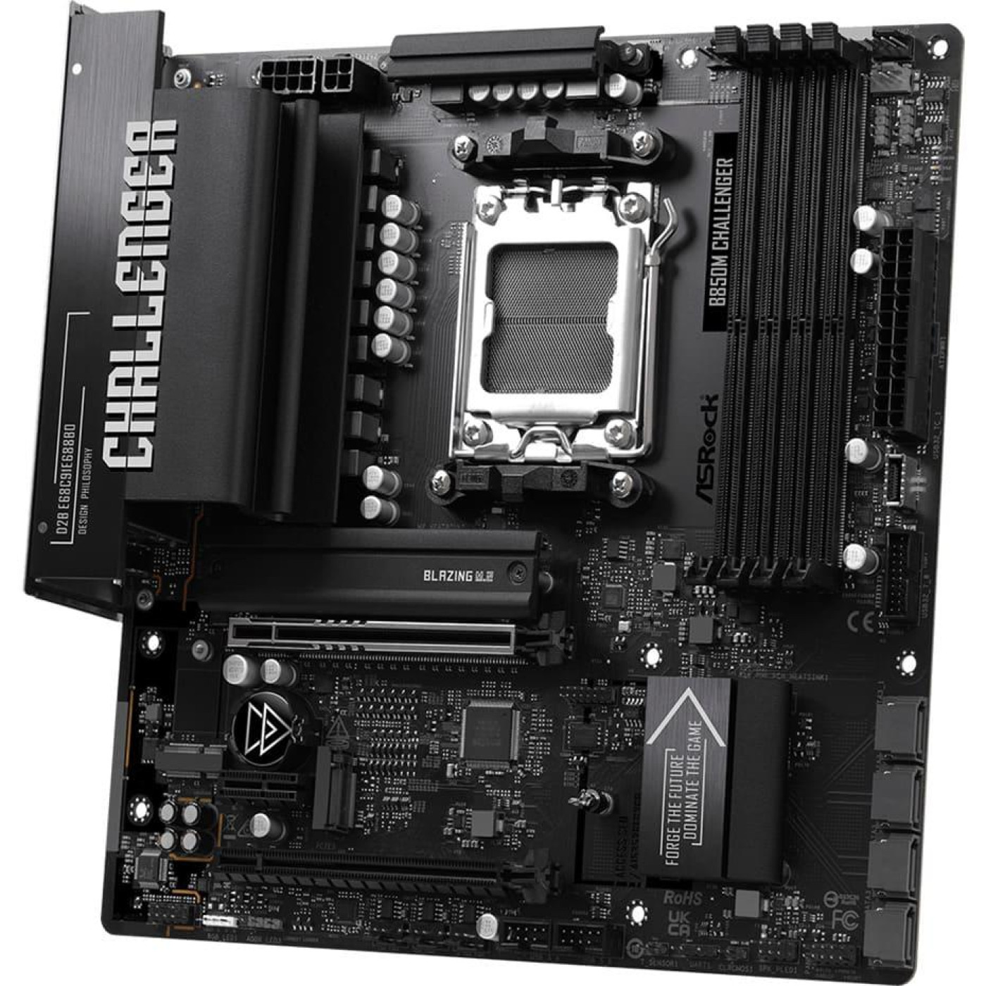 Материнська плата ASRock B850M CHALLENGER (B850M CHALLENGER) (Socket AM5, AMD B850, Micro-ATX)