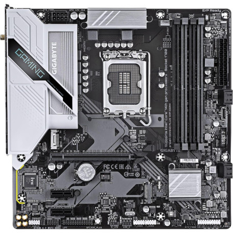 Материнська плата GIGABYTE B760M GAMING PLUS WIFI DDR4 (B760M GAMING PLUS WIFI DDR4) (Socket 1700, Intel B760, Micro-ATX)