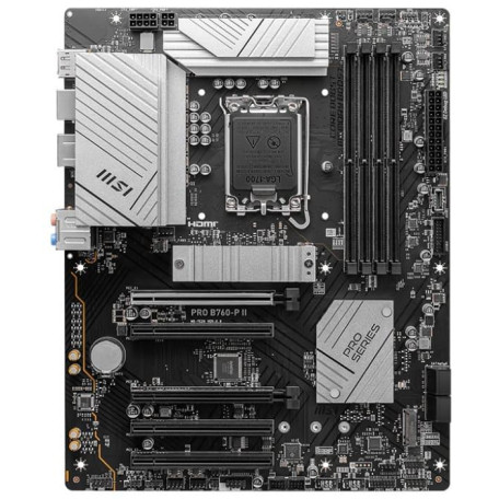 Материнська плата MSI PRO B760-P II (PRO B760-P II) (Socket 1700, Intel B760, ATX) FR
