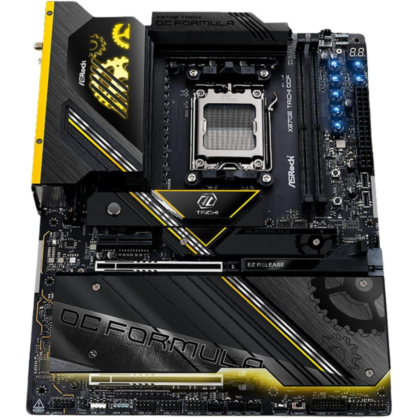 Материнская плата AsRock X870E TAICHI OCF (X870E TAICHI OCF) (Socket AM5, AMD X870E, ATX)