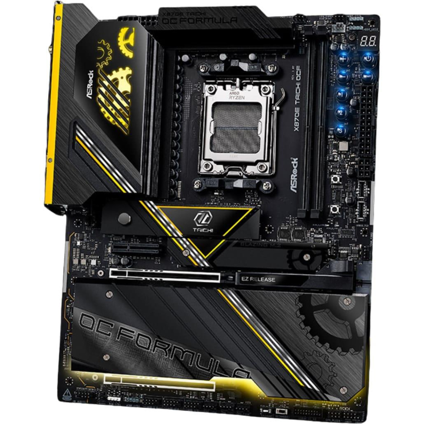 Материнская плата AsRock X870E TAICHI OCF (X870E TAICHI OCF) (Socket AM5, AMD X870E, ATX)