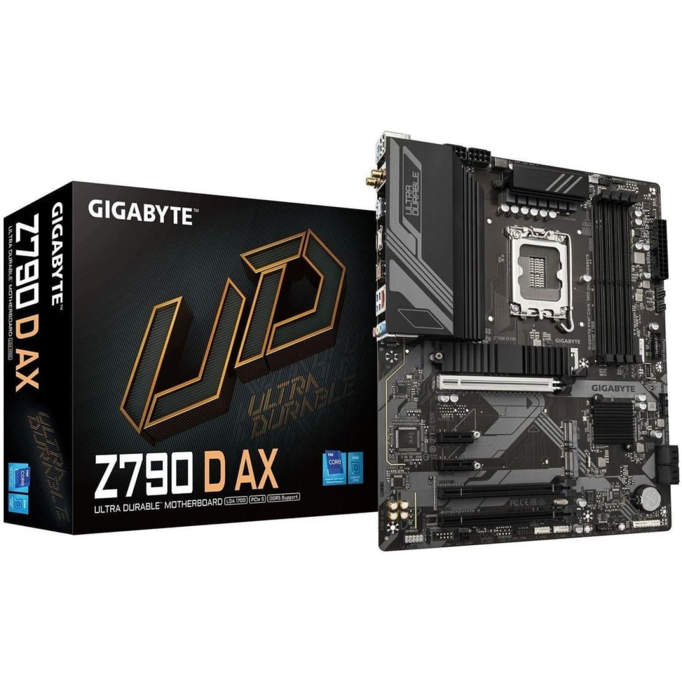 Материнська плата Gigabyte Z790 D AX (Z790 D AX) (Socket 1700, Intel Z790, ATX) Б/в