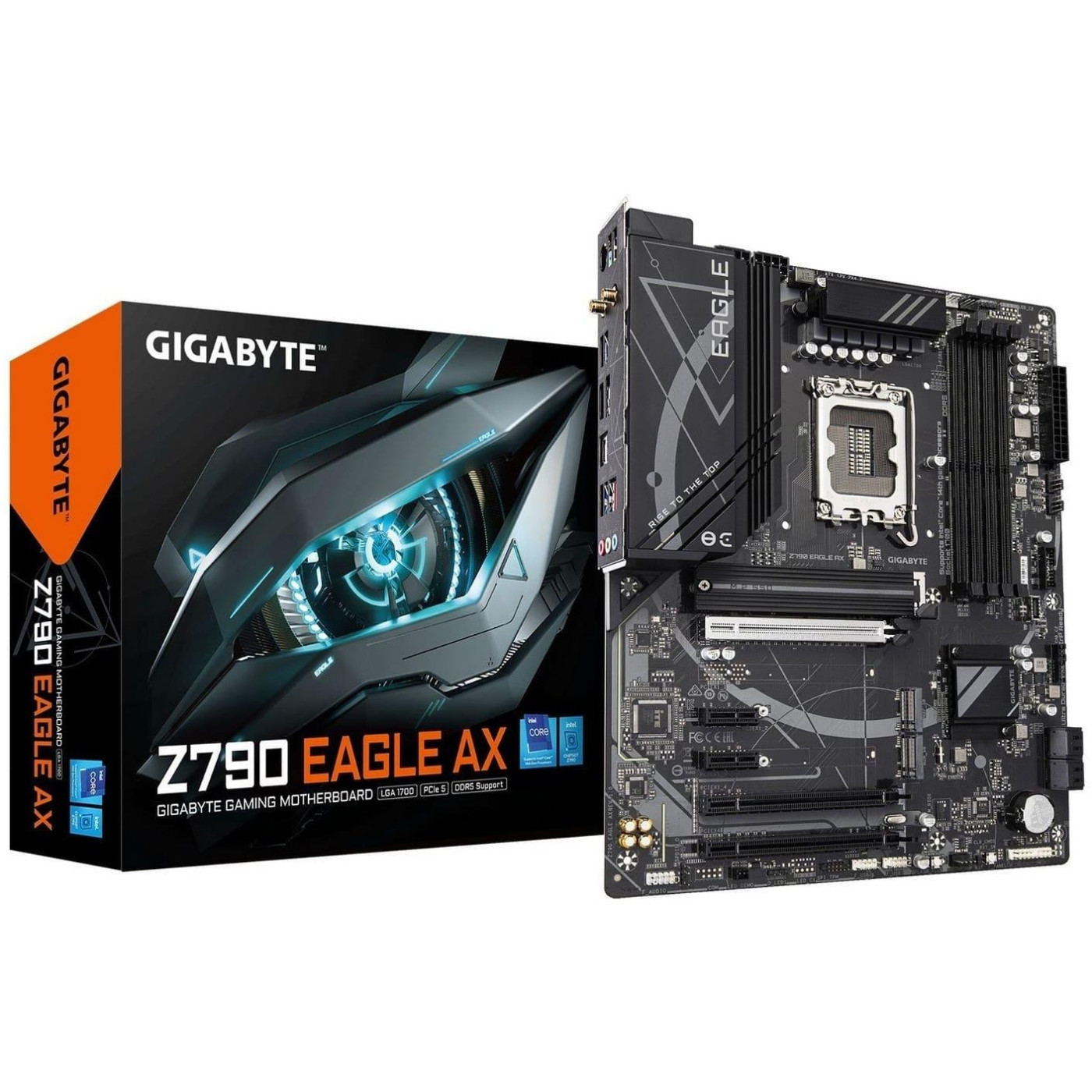 Материнська плата Gigabyte Z790 EAGLE AX (Z790 EAGLE AX) (Socket 1700, Intel Z790, ATX)