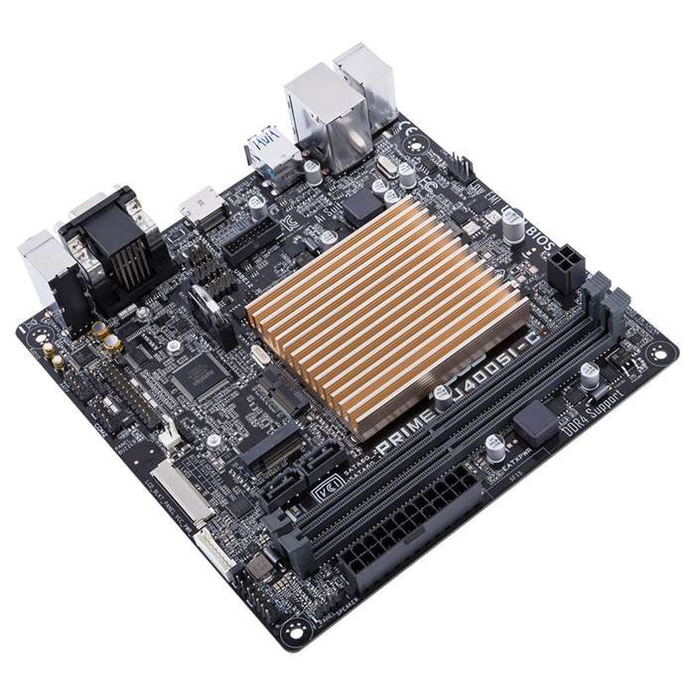 Материнская плата ASUS PRIME J4005I-C (PRIME J4005I-C) (Встроенный Intel, Mini-ITX)