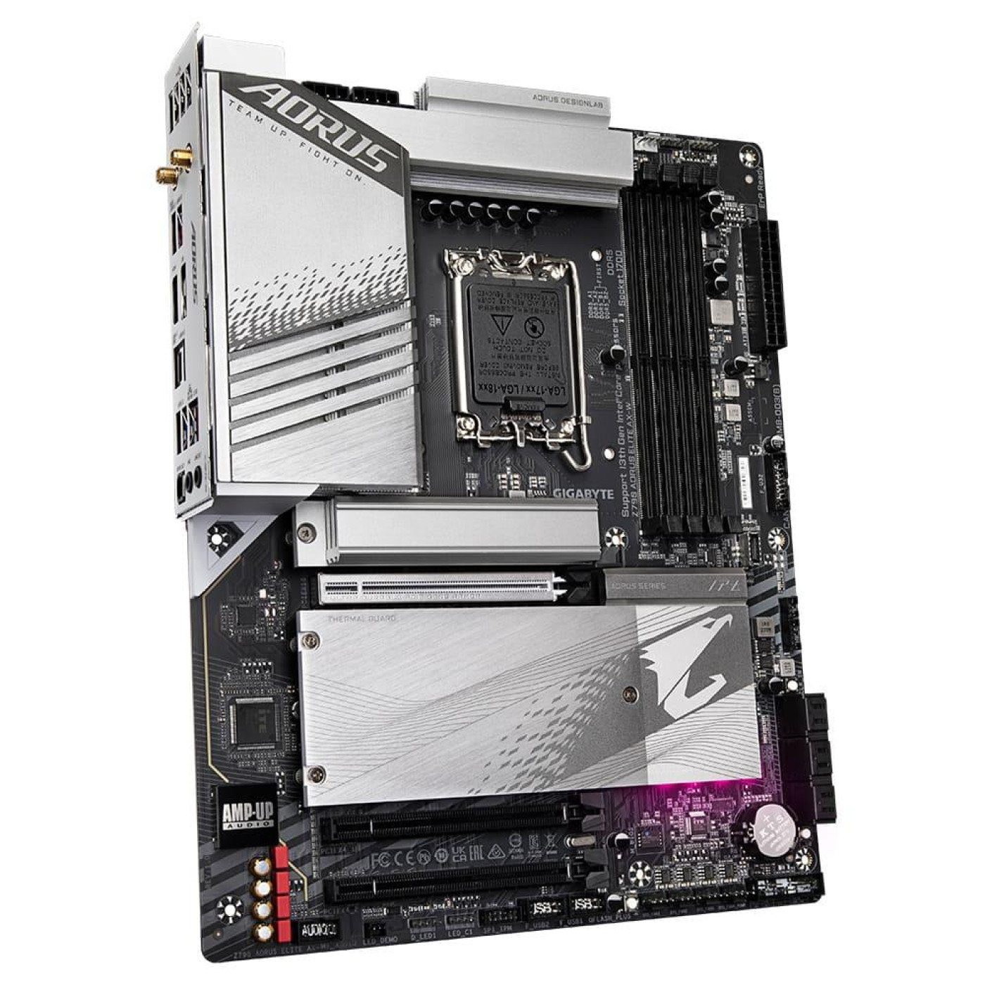 Материнская плата Gigabyte Z790 AORUS ELITE AX-W (Z790 AORUS ELITE AX-W) (Socket 1700, Intel Z790, ATX) Б/у