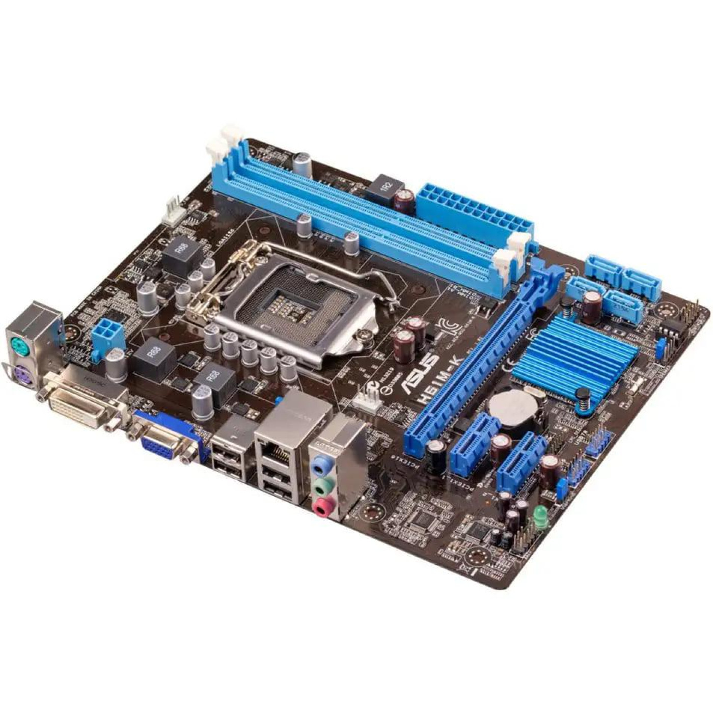 Материнська плата ASUS H61M-K (H61M-K) (Socket 1155, Intel H61, Micro-ATX) Б/в