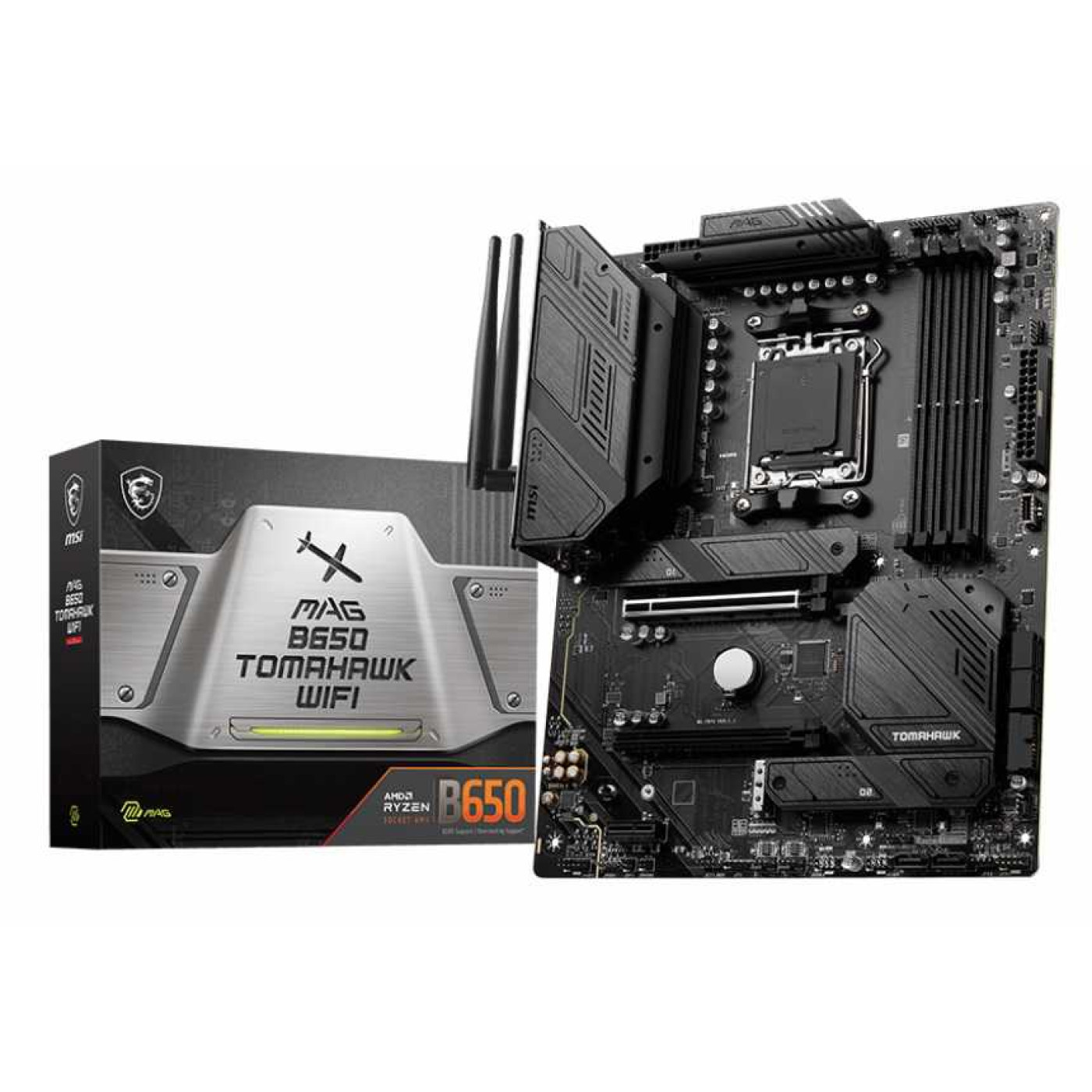 Материнська плата MSI MAG B650 TOMAHAWK WIFI (MAG B650 TOMAHAWK WIFI) (Socket AM5, AMD B650, ATX)