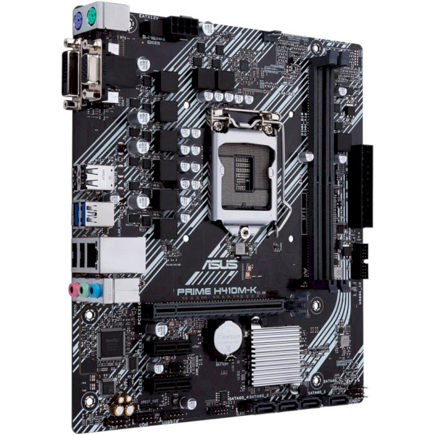 Материнская плата ASUS PRIME H410M-K (PRIME H410M-K) (Socket 1200, Intel H410, Micro-ATX) Б/у
