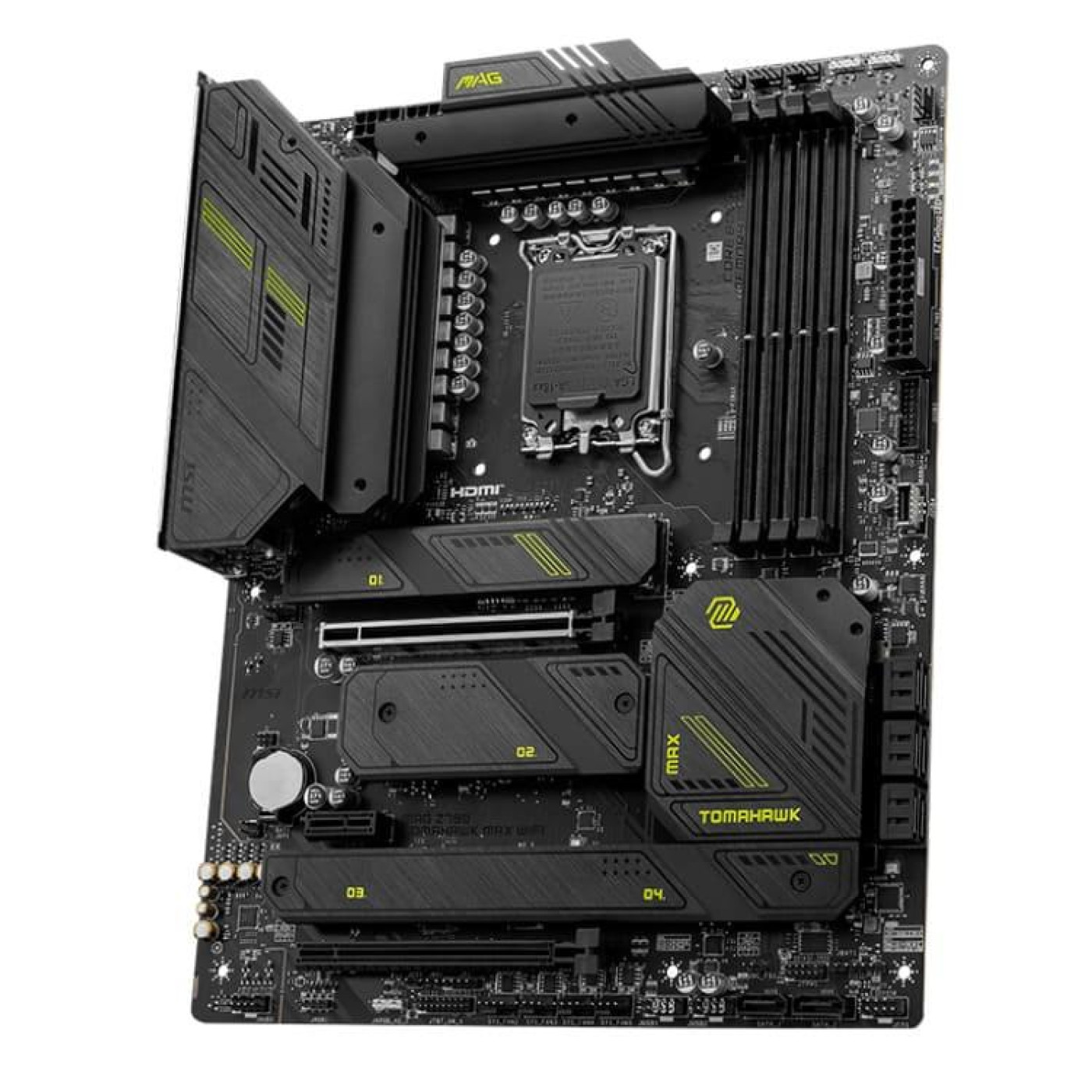 Материнська плата MSI MAG Z790 TOMAHAWK MAX WIFI (MAG Z790 TOMAHAWK MAX WIFI) (Socket 1700, Intel Z790, ATX) Б/в