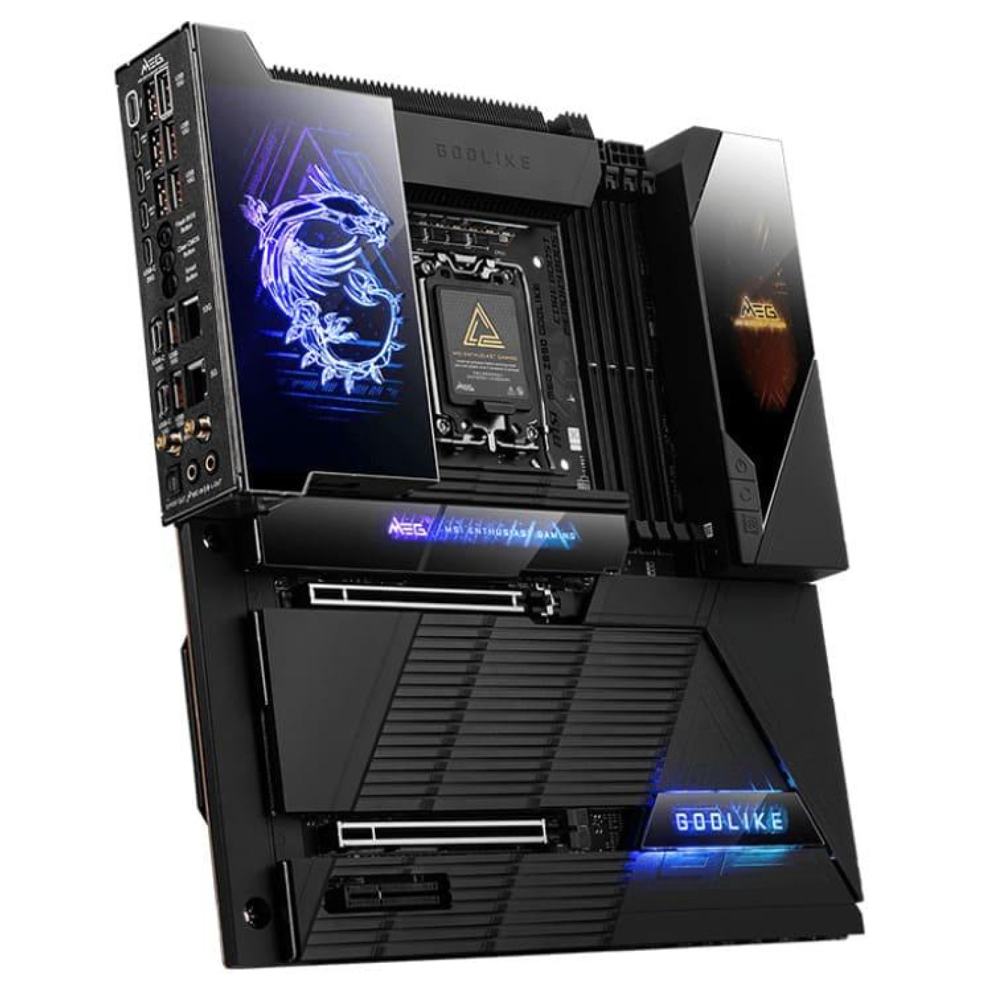 Материнська плата MSI MEG Z890 GODLIKE (MEG Z890 GODLIKE) (Socket 1851, Intel Z890, E-ATX)