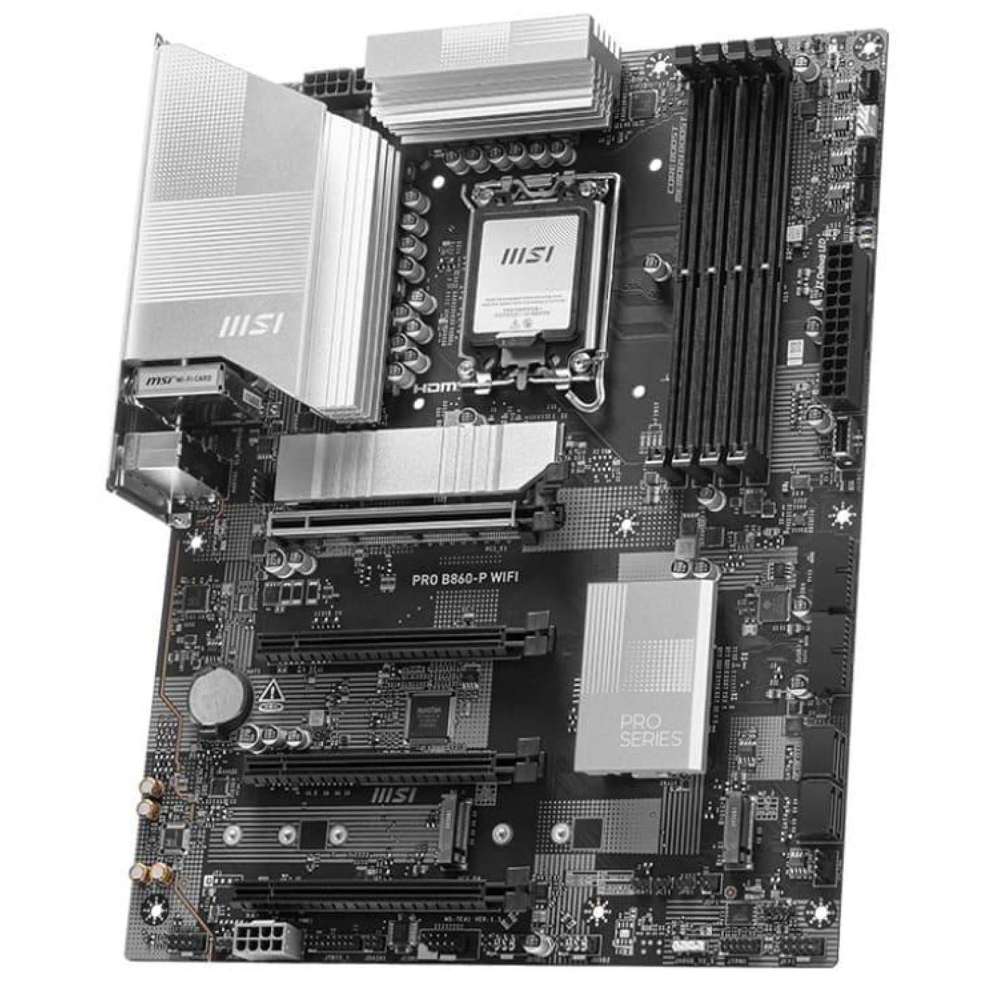 Материнська плата MSI PRO B860-P WIFI (PRO B860-P WIFI) (Socket 1851, Intel B860, ATX)