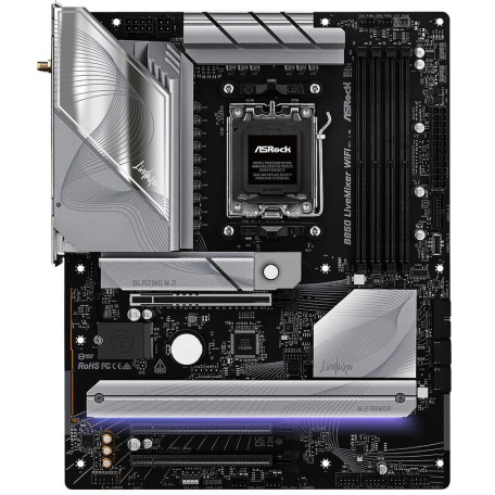 Материнська плата AsRock B850 LIVEMIXER WIFI (B850 LIVEMIXER WIFI) (Socket AM5, AMD B850, ATX)