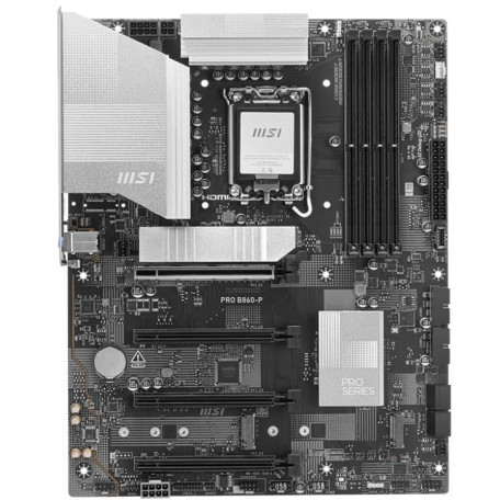 Материнська плата MSI PRO B860-P (PRO B860-P) (Socket 1851, Intel B860, ATX)