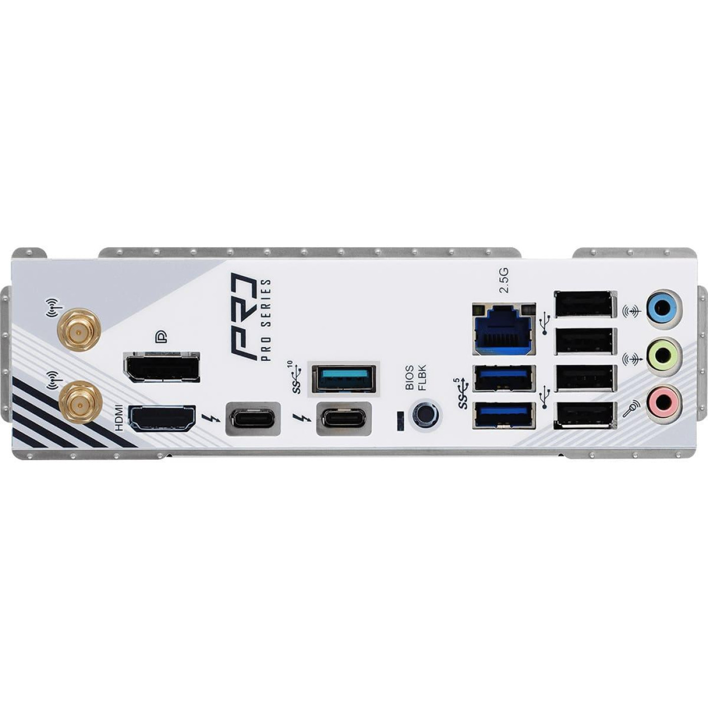 Материнская плата AsRock Z890 PRO RS WIFI WHITE (Z890 PRO RS WIFI WHITE) (Socket 1851, Intel Z890, ATX)
