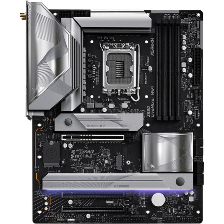 Материнська плата AsRock Z890 LIVEMIXER WIFI (Z890 LIVEMIXER WIFI) (Socket 1851, Intel Z890, ATX)