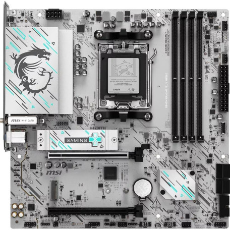 Материнська плата MSI B840M GAMING PLUS WIFI6E (B840M GAMING PLUS WIFI6E) (Socket AM5, AMD B840, Micro-ATX)