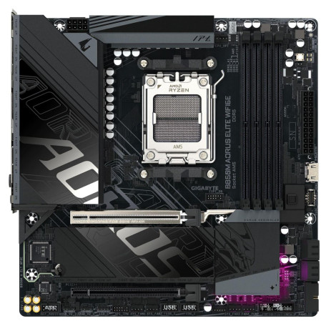 Материнська плата Gigabyte B850M AORUS ELITE WIFI6E (B850M AORUS ELITE WIFI6E) (Socket AM5, AMD B850, Micro-ATX)