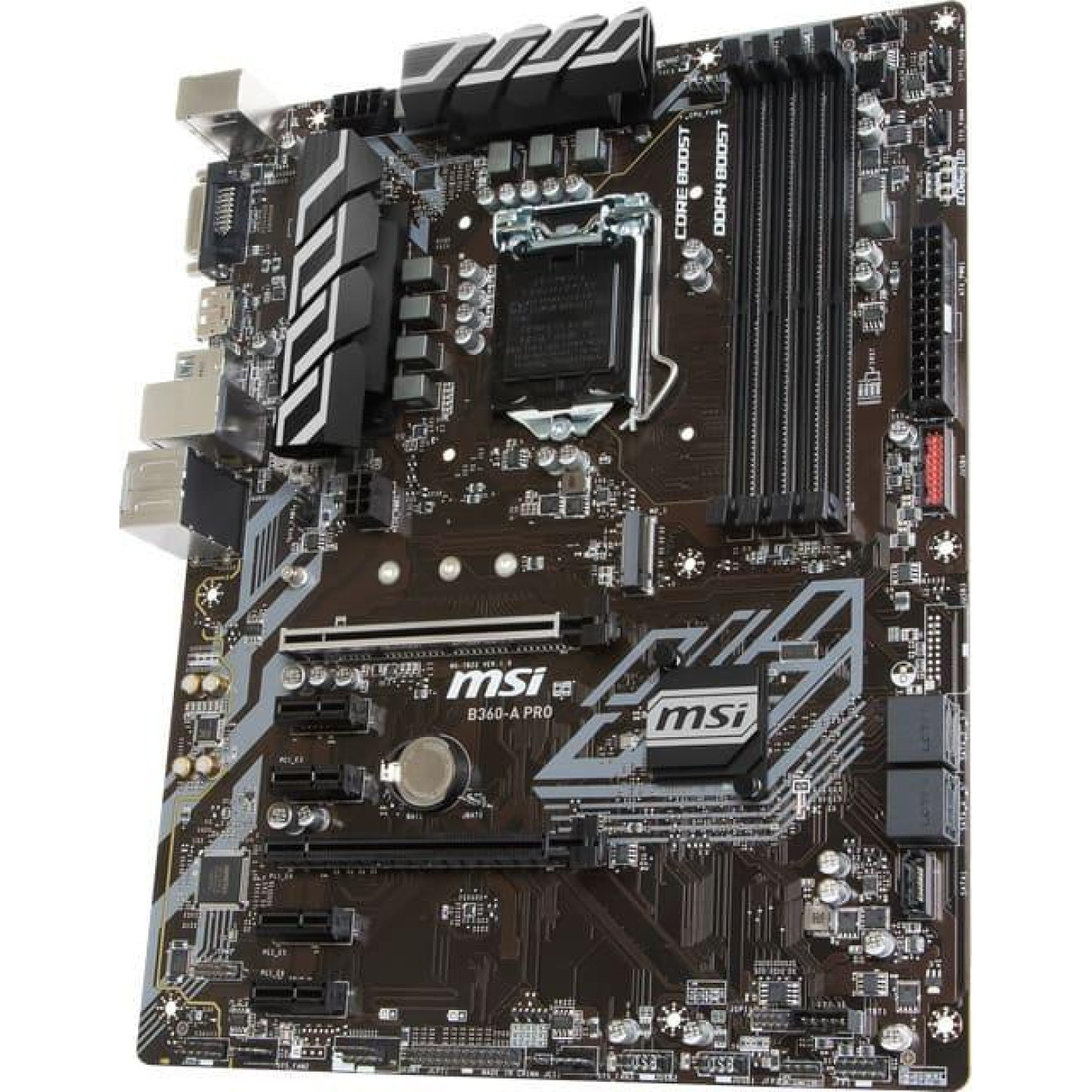 Материнская плата MSI B360-A Pro (B360-A Pro) (Socket 1151 v2, Intel B360, ATX) Б/у