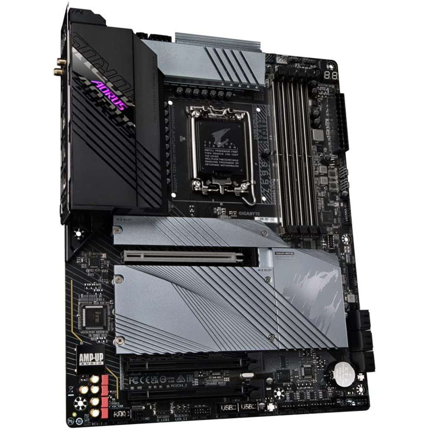 Материнська плата Gigabyte Z690 AORUS PRO (Z690 AORUS PRO) (Socket 1700, Intel Z690, ATX) Б/в