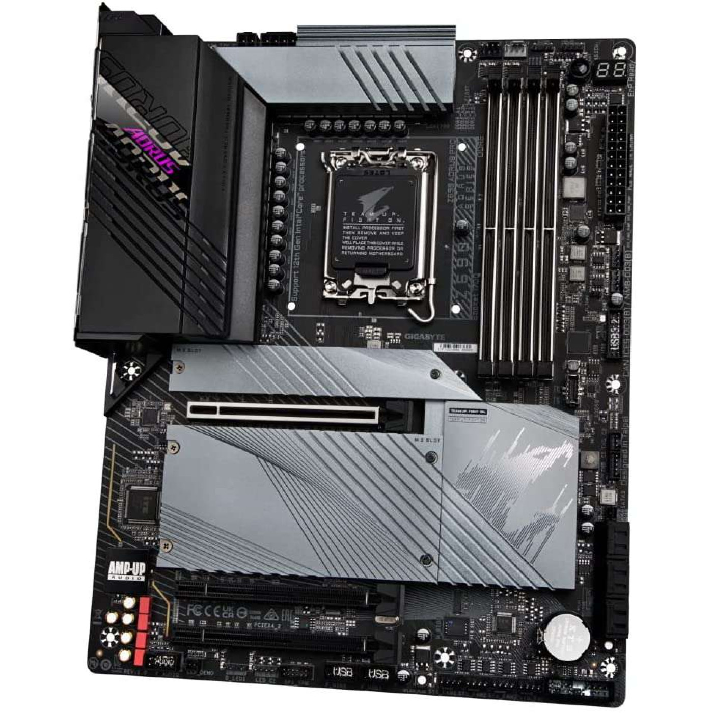 Материнська плата Gigabyte Z690 AORUS PRO (Z690 AORUS PRO) (Socket 1700, Intel Z690, ATX) Б/в