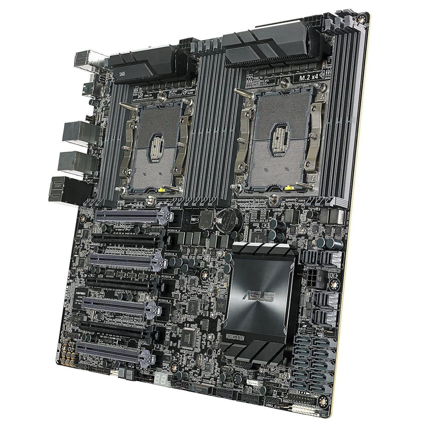 Материнская плата ASUS WS C621E SAGE (WS_C621E_SAGE) (Socket 3647, Intel C621, EEB) Б/у