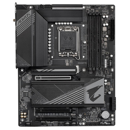 Материнська плата Gigabyte B760 Aorus Elite AX (B760 AORUS ELITE AX) (Socket 1700, Intel B760, ATX) Б/в