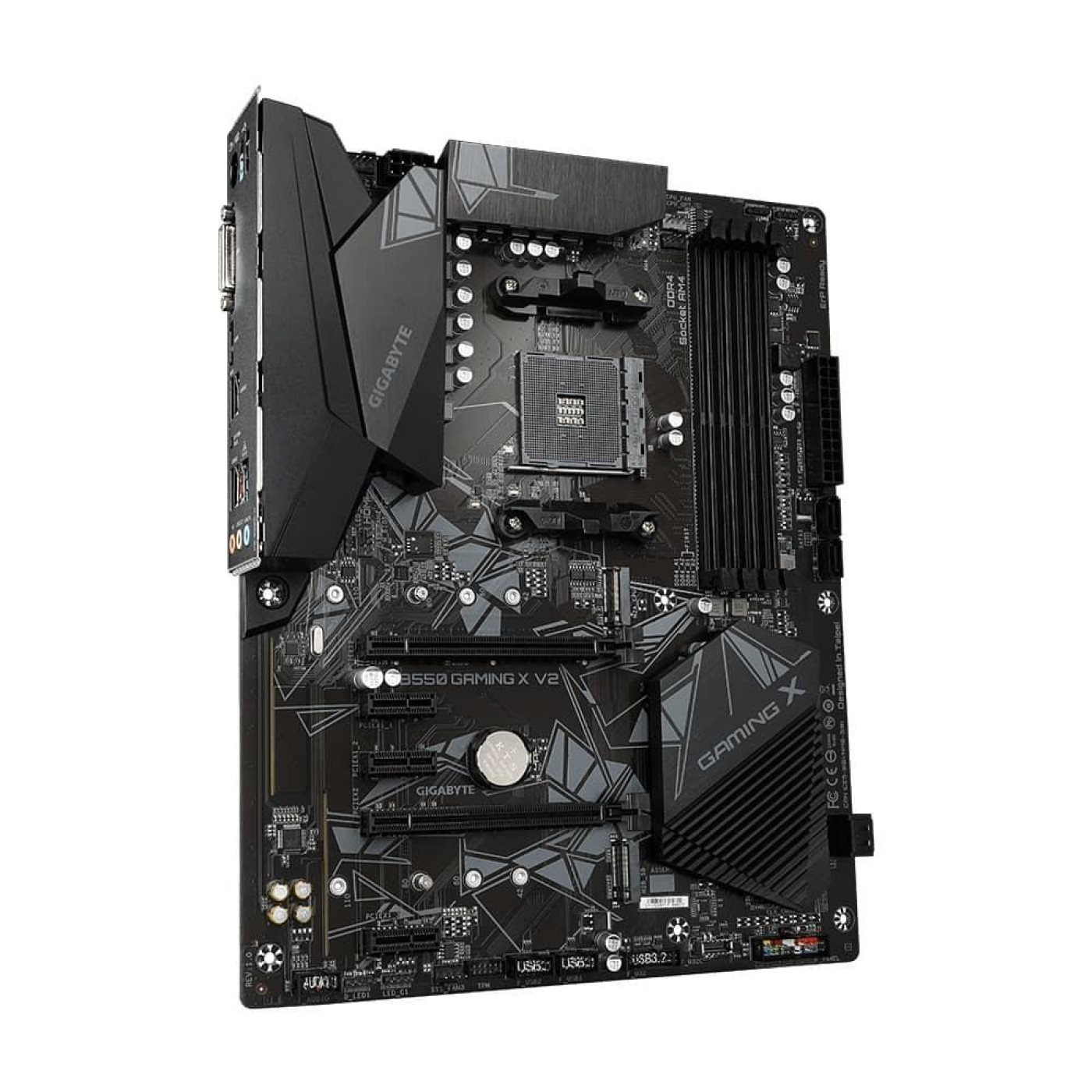 Материнська плата Gigabyte B550 Gaming X V2 (B550 GAMING X V2) (Socket AM4, AMD B550, ATX)