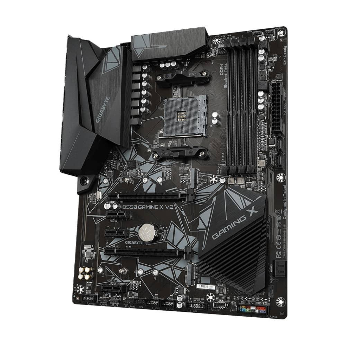 Материнська плата Gigabyte B550 Gaming X V2 (B550 GAMING X V2) (Socket AM4, AMD B550, ATX)
